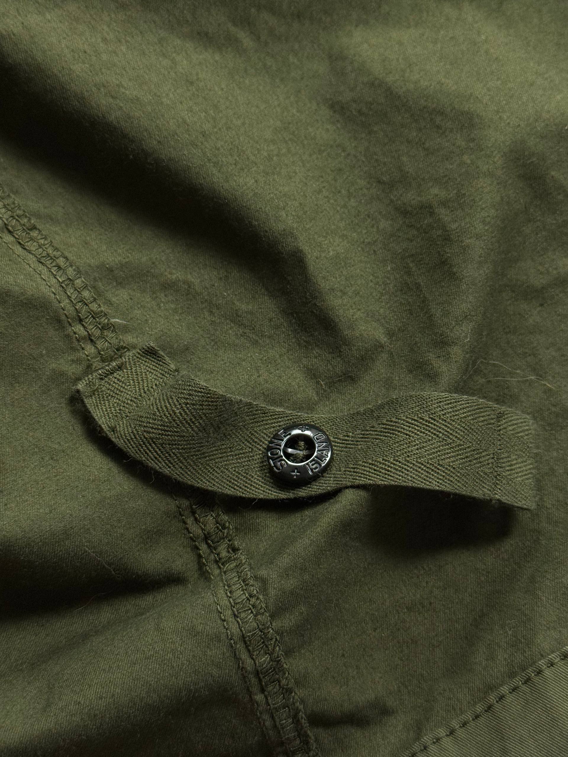 Stone Island куртка з патчем compass - green - фото 7