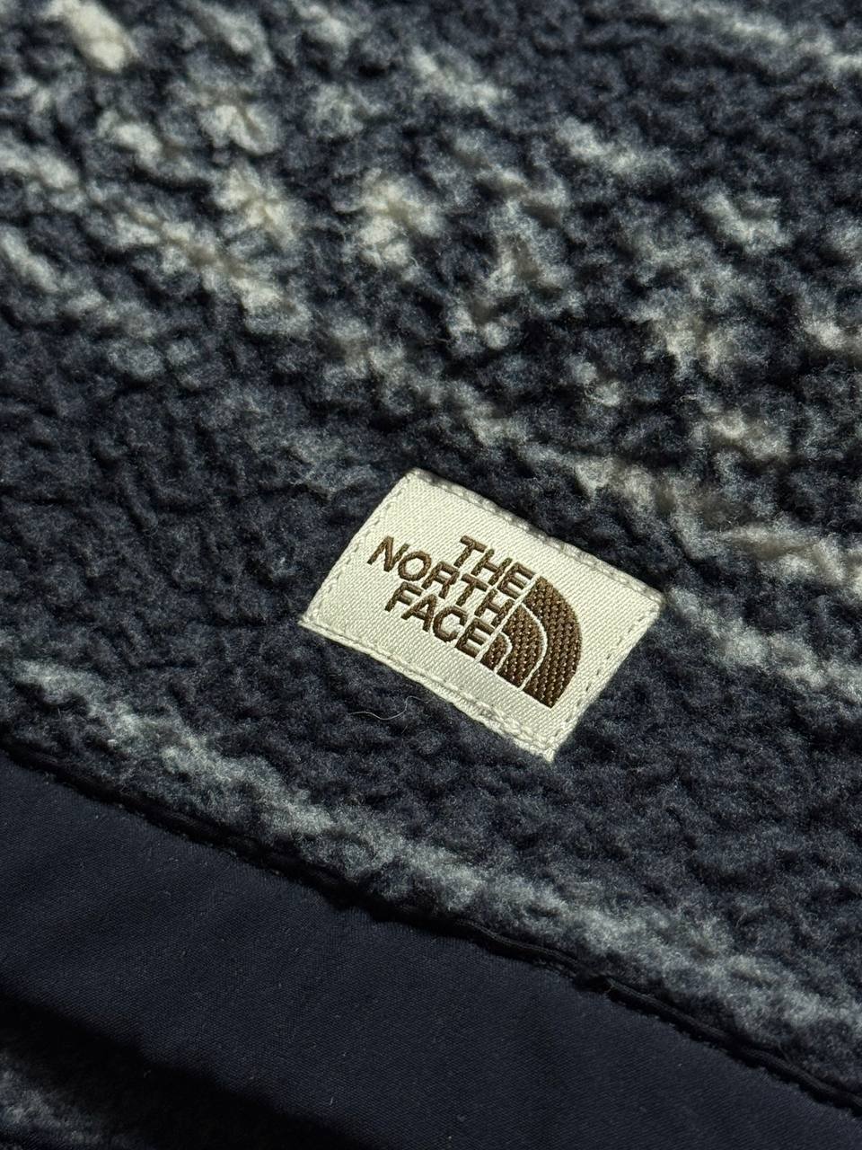 The North Face флісова кофта з коміром - blue, розмір L - фото 3
