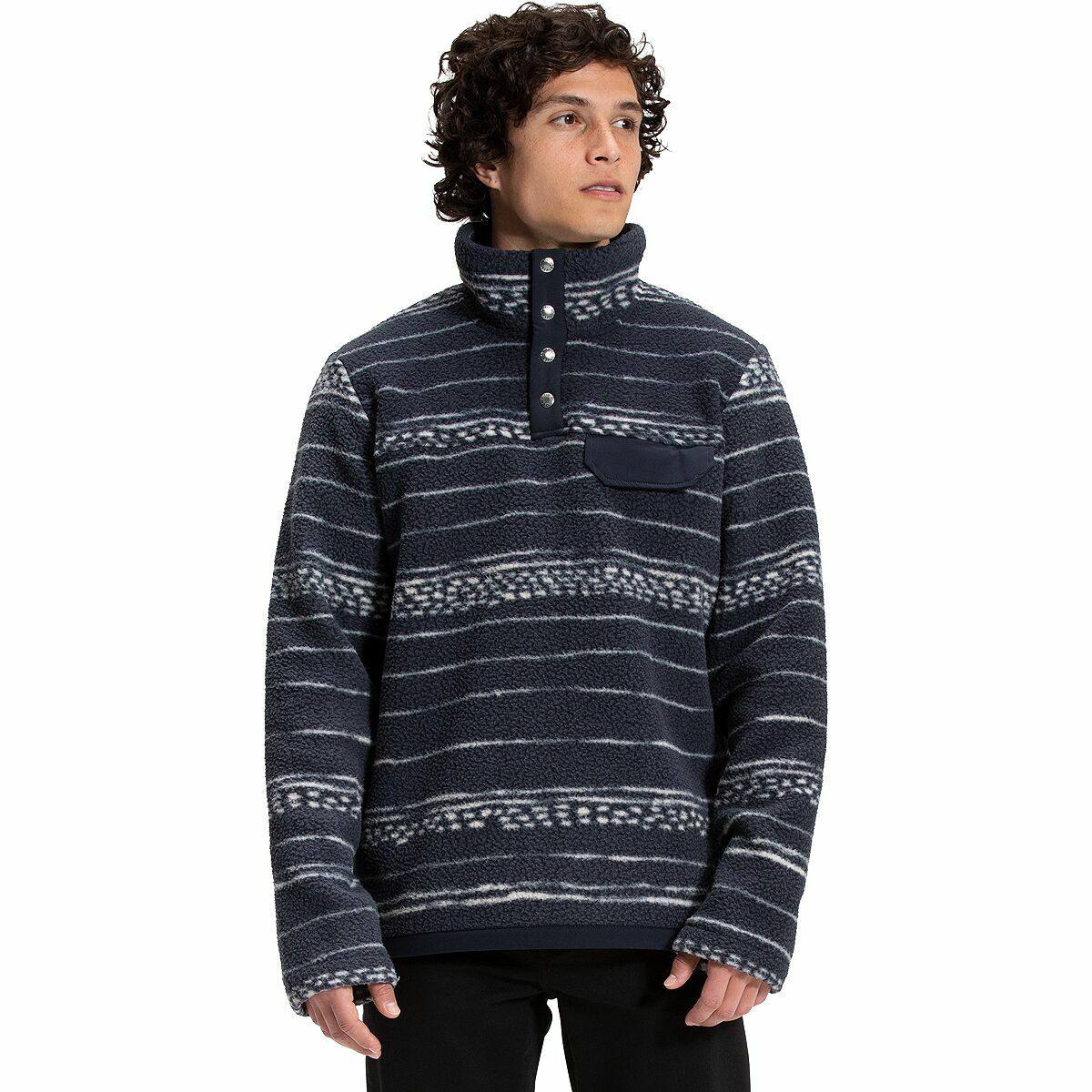 The North Face флісова кофта з коміром - blue, розмір L - фото 9