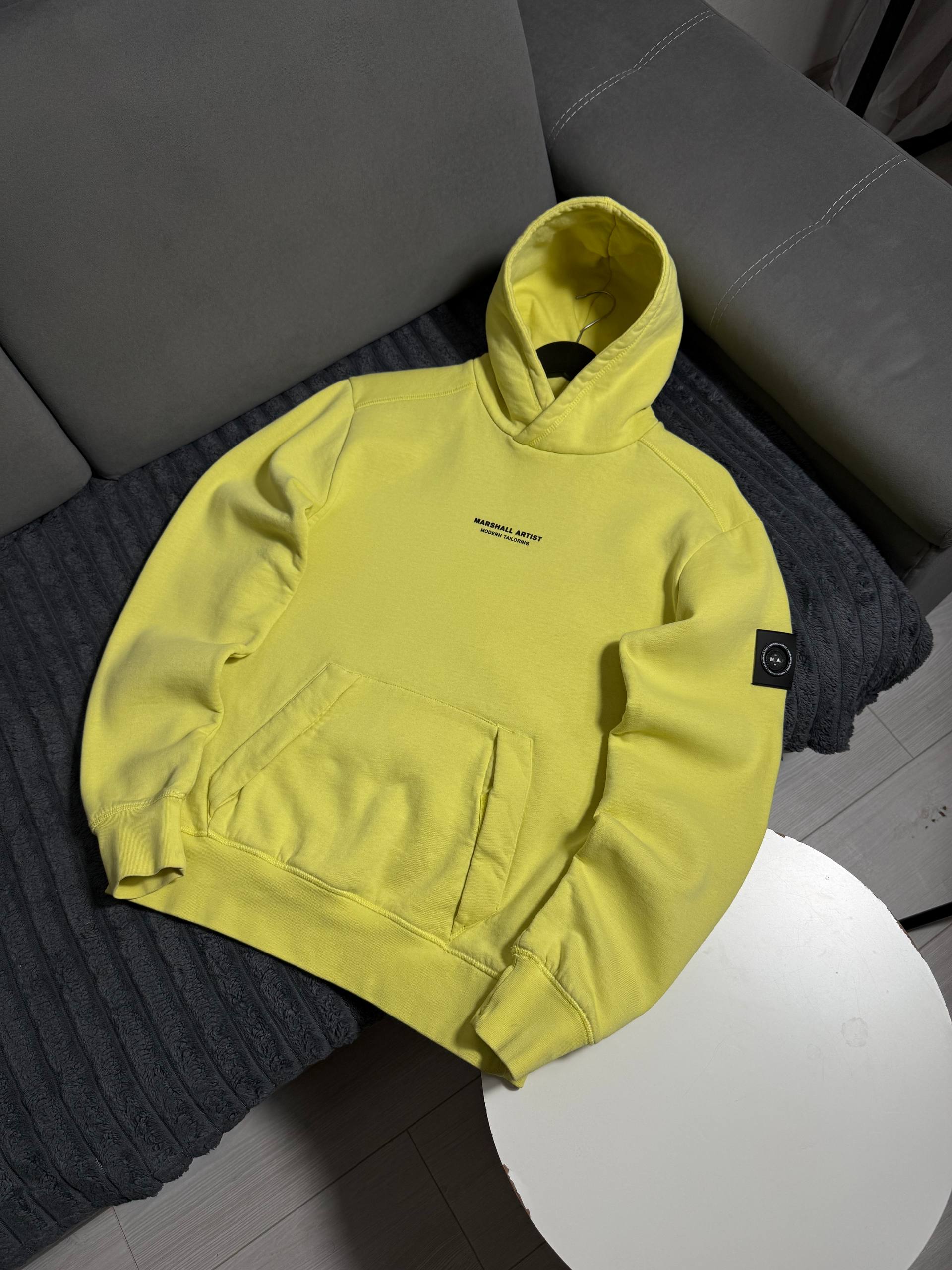 Abercrombie & Fitch marshall artist худі з принтом - yellow - фото 2