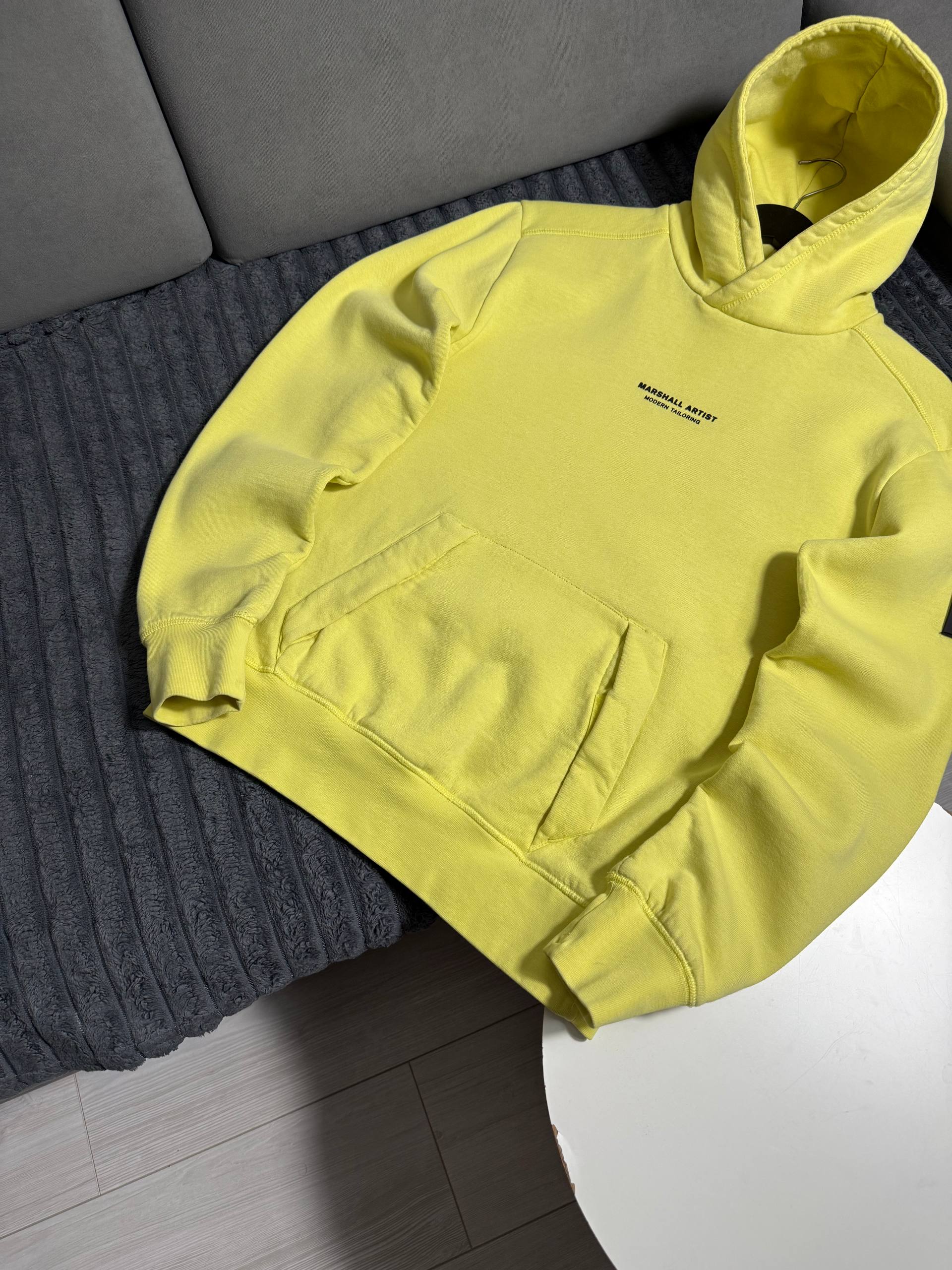 Abercrombie & Fitch marshall artist худі з принтом - yellow - фото 5