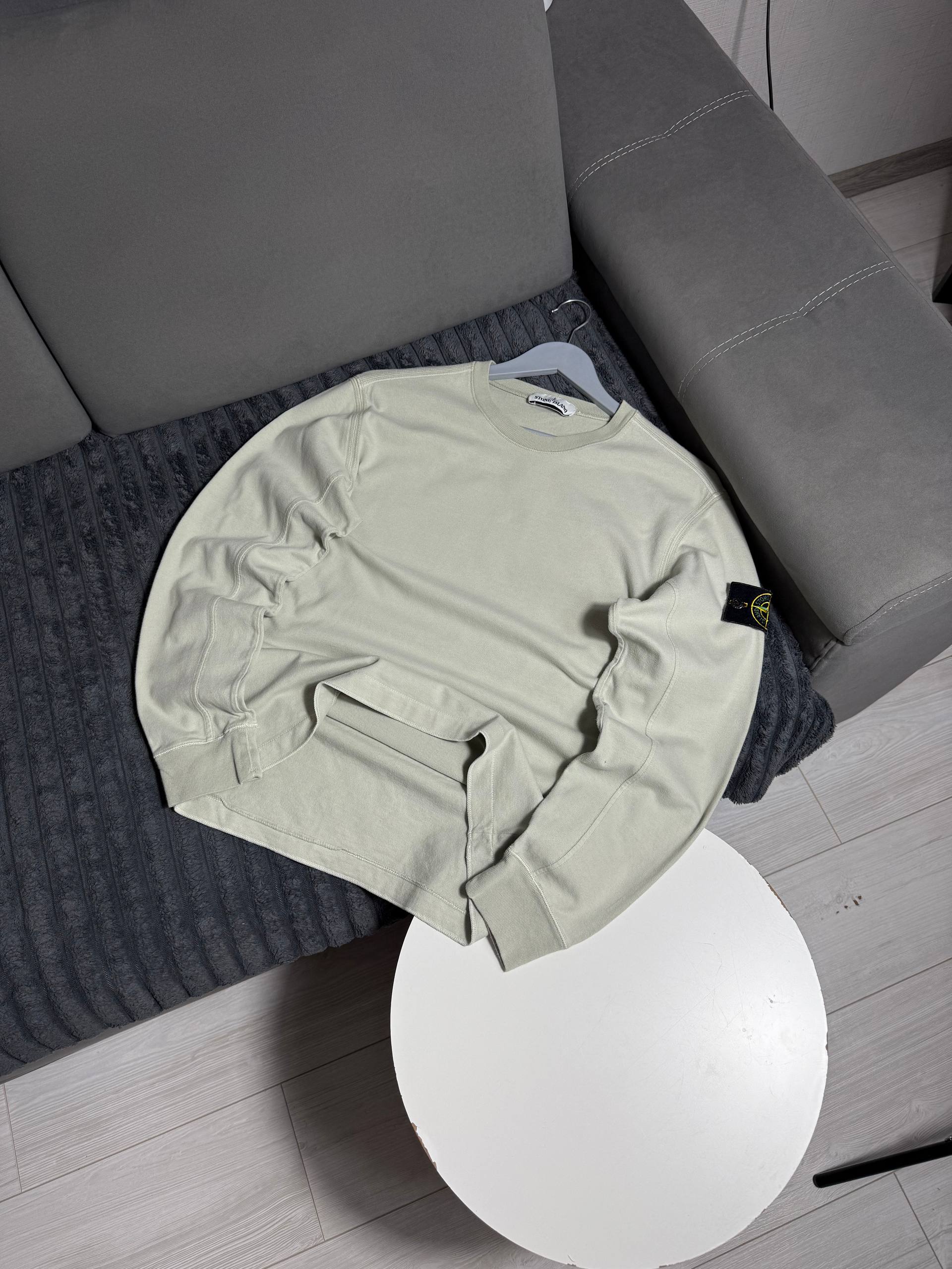 Stone Island світшот світло-сірий - beige, розмір L - фото 1