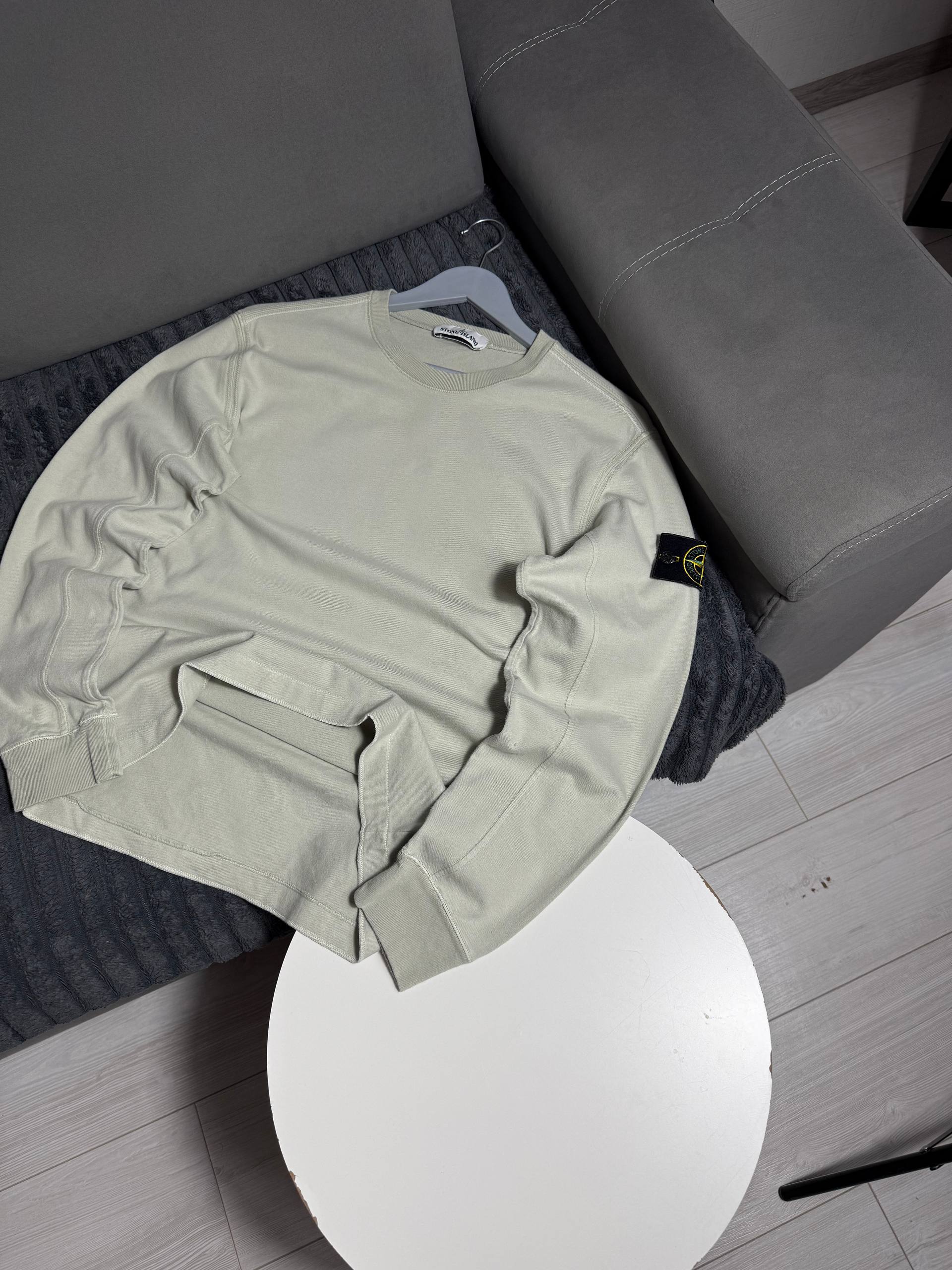 Stone Island світшот світло-сірий - beige, розмір L - фото 2
