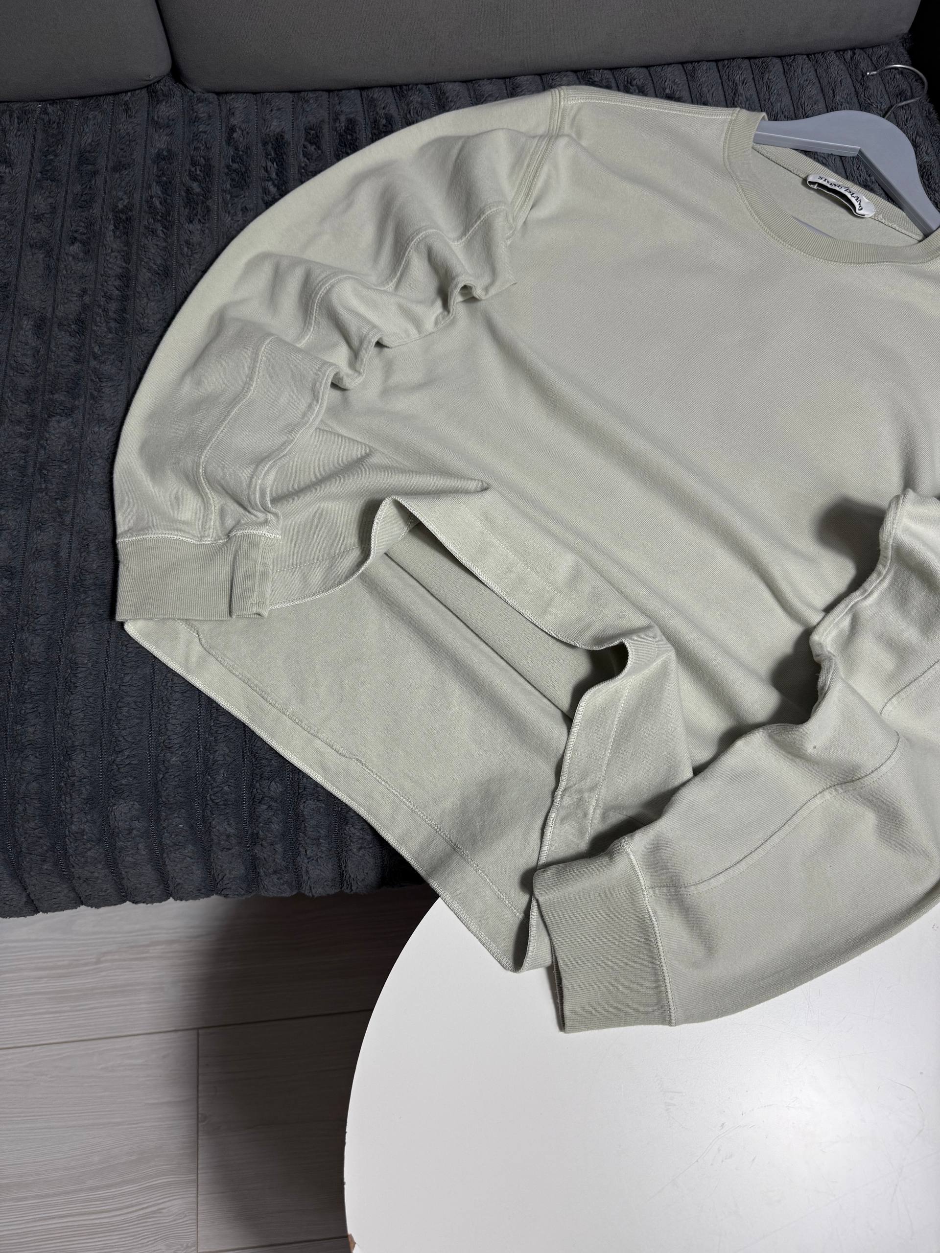 Stone Island світшот світло-сірий - beige, розмір L - фото 4