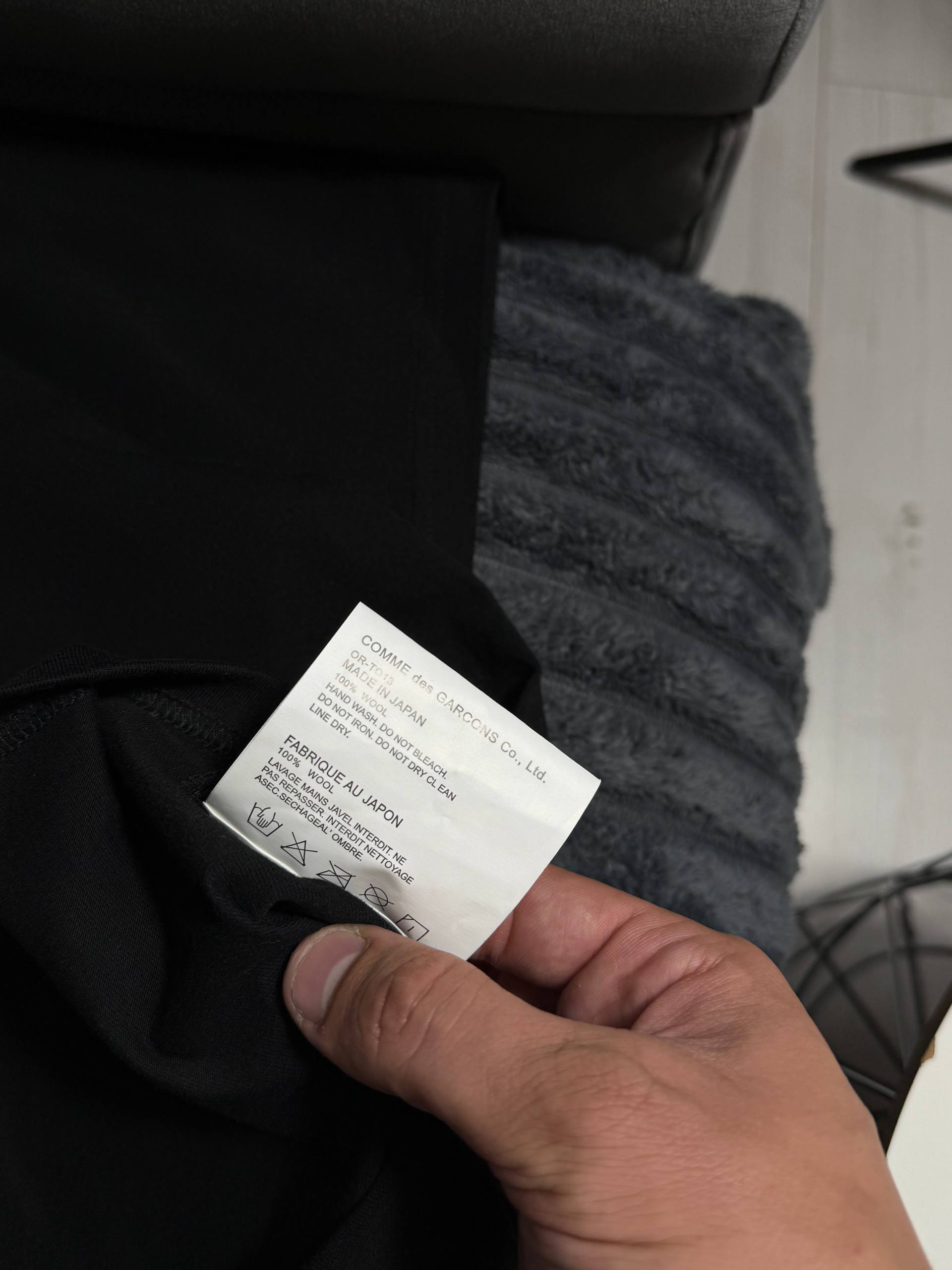 Comme des Garçons play футболка з серцем - black, розмір L - фото 6
