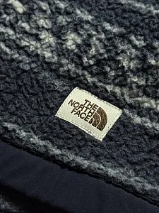 The North Face флісова кофта з коміром - black, розмір 3XL - фото 3