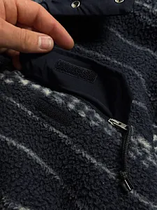 The North Face флісова кофта з коміром - black, розмір 3XL - фото 4