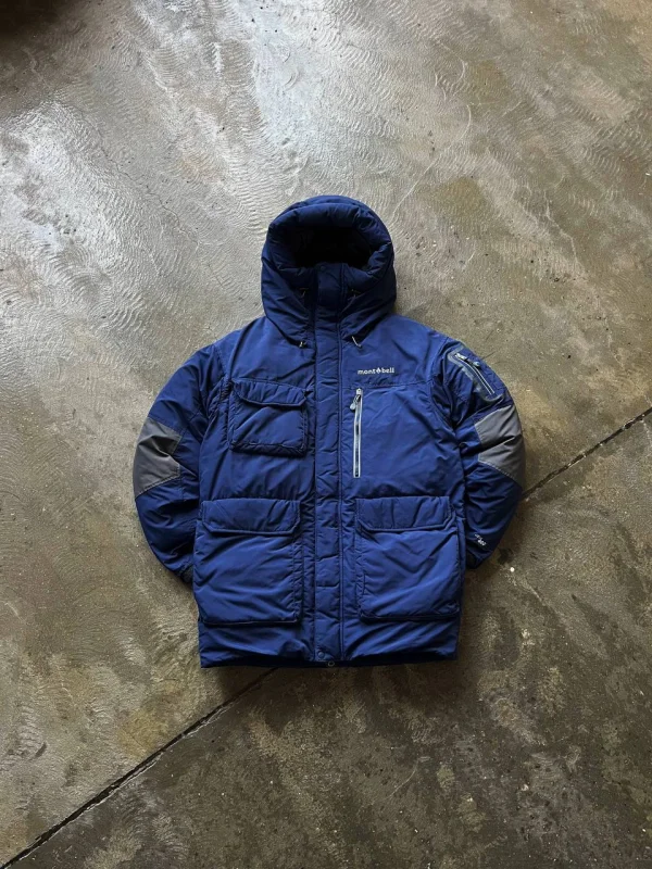 Montbell Down Parka EX800 - blue, розмір S