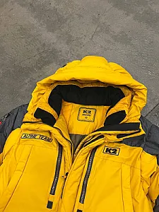 K2 Alpine Team Down Parka - yellow, розмір M - фото 5