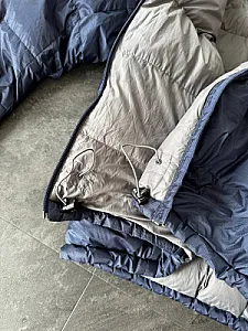 Montbell Windstopper Down Puffer - blue, розмір XL - фото 5