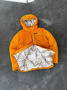 Montbell Realtree camouflage Down Puffer EX800 - orange, розмір S - фото 3