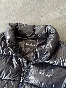 Montbell пуховик чорний - black, розмір M - фото 4
