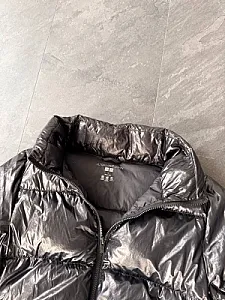 Uniqlo пуховик чорний - black, розмір L - фото 3