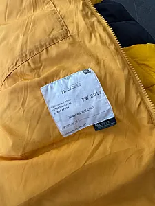 The North Face White Label Down Coat  700 - yellow, розмір S - фото 7