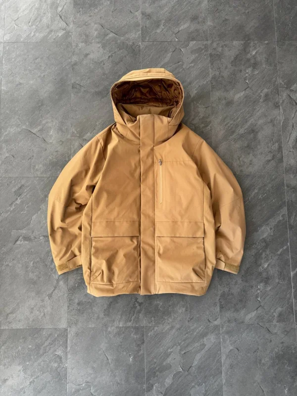 Uniqlo Hybrid Down Jacket - brown, розмір M