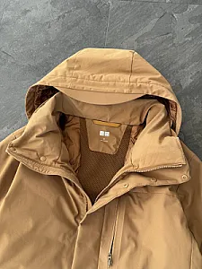 Uniqlo Hybrid Down Jacket - brown, розмір M - фото 3