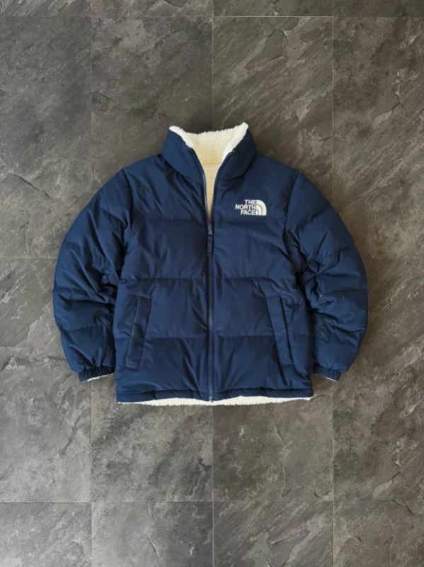The North Face Sherpa Nuptse Reversible Jacket 2/1 - blue, розмір XS