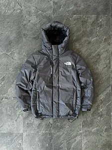 The North Face пуховик сірий - grey, розмір M - фото 1