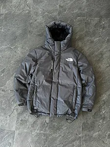 The North Face пуховик сірий - grey, розмір M - фото 3