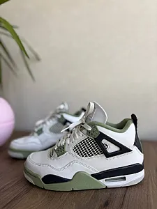 Nike Jordan 4 Retro Oil Green - white, розмір 37 - фото 3