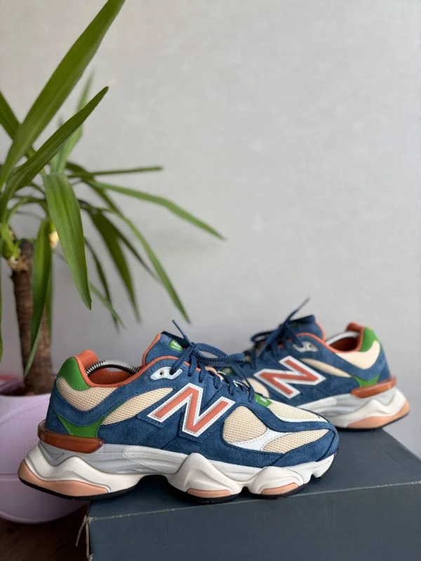 New Balance 9060 “Blue Orange” - multicolor, розмір 42