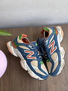New Balance 9060 “Blue Orange” - multicolor, розмір 42 - фото 2