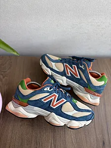 New Balance 9060 “Blue Orange” - multicolor, розмір 42 - фото 3