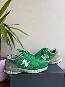 New Balance 990v3 "Boston Marathon" - green, розмір 41 - фото 1