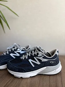 New Balance 990 v6 Navy Made in USA - blue, розмір 41 - фото 4