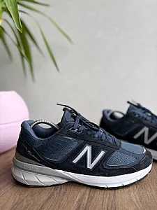 New Balance 990V5 Navy Made In USA - blue, розмір 42 - фото 5
