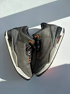 Кросівки Nike Air Jordan 3 Retro Fear Pack - grey, розмір 44 - фото 1