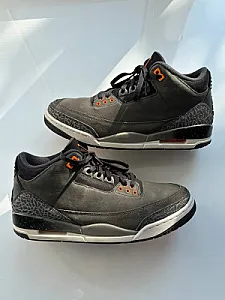 Кросівки Nike Air Jordan 3 Retro Fear Pack - grey, розмір 44 - фото 3