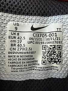 Кросівки Nike Air Max 95 Triple Black - black, розмір 42 - фото 5