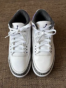 Кросівки Nike Air Jordan 3 Retro Dark Iris - white, розмір 42 - фото 2