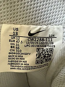 Кросівки Nike Air Force 1 Low White - white, розмір 47 - фото 5