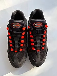 Кросівки Nike Air Max 95 Black Hyper Crimson - black, розмір 44 - фото 2