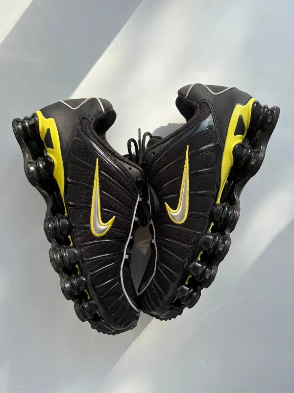 Кросівки Nike Shox TL Black Dynamic Yellow - black, розмір 44
