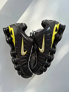 Кросівки Nike Shox TL Black Dynamic Yellow - black, розмір 44 - фото 1