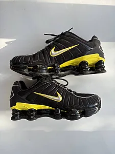 Кросівки Nike Shox TL Black Dynamic Yellow - black, розмір 44 - фото 3