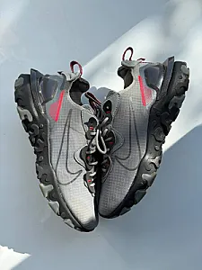Кросівки Nike React Vision Grey University Red - grey, розмір 42 - фото 1