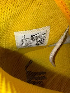 Кросівки Nike Air Force 1 x Off-White Mid SP Leather 'Varsity Maize' - yellow, розмір 44 - фото 5
