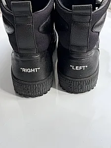 Кросівки Off-White High Top Sneaker Black - black, розмір 43 - фото 4