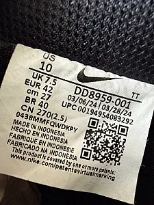 Кросівки Nike Air Force 1 Low Black - black, розмір 42 - фото 5