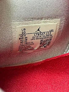 Кросівки Nike Air Jordan 4 Retro Metallic Red - white, розмір 44 - фото 6
