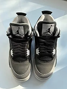Кросівки Nike Air Jordan 4 Retro Fear - grey, розмір 41 - фото 2
