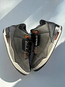Кросівки Nike Air Jordan 3 Retro Fear - grey, розмір 42 - фото 1