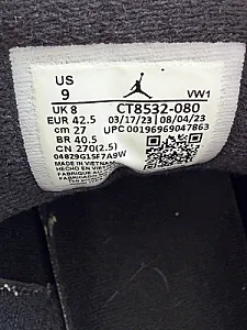 Кросівки Nike Air Jordan 3 Retro Fear - grey, розмір 42 - фото 6