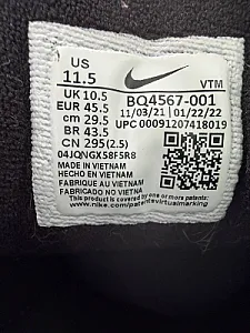 Кросівки Nike Air Max 97 Triple Black - black, розмір 45 - фото 5