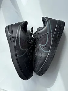 Кросівки Nike Air Force 1 Low React Black - black, розмір 45 - фото 1