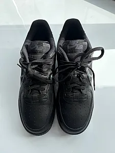 Кросівки Nike Air Force 1 Low React Black - black, розмір 45 - фото 2